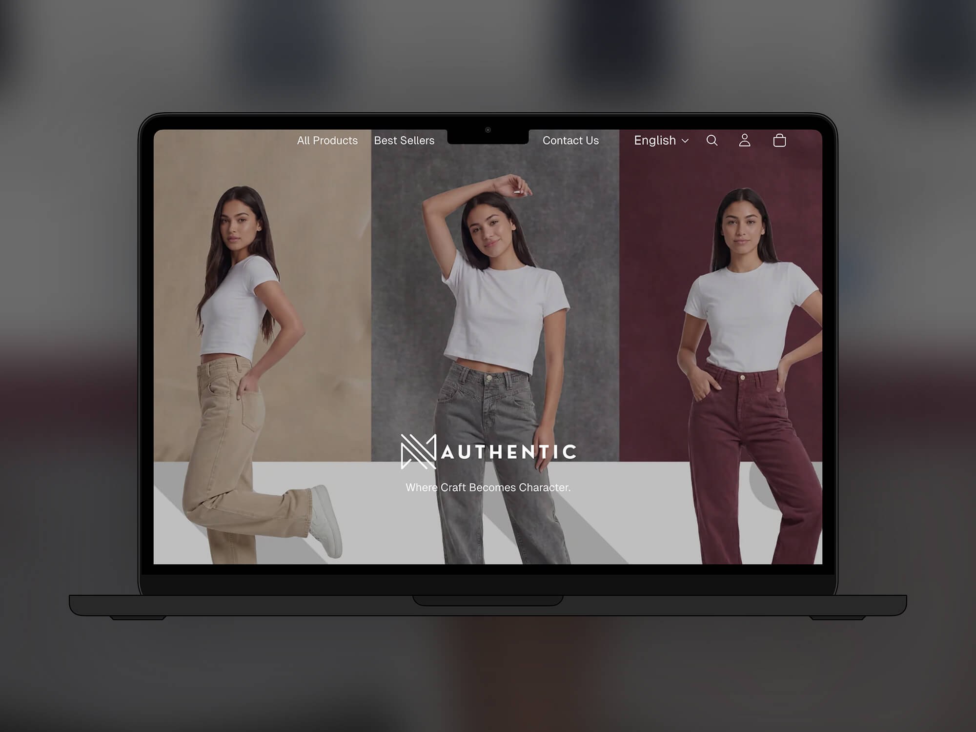 Authentic Denim Shopify Store Development