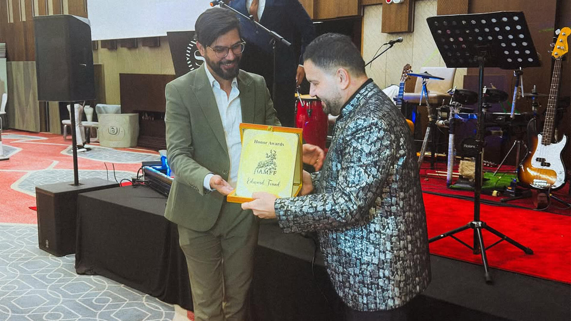Edward Honored at the 2025 Annaba Film Festival in Algeria